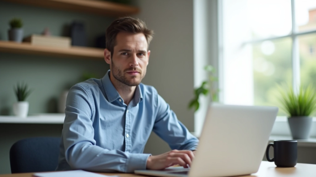 Personne consultante travaillant sur ordinateur portable pour gérer ses revenus alternatifs